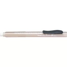  Radírstift, tolóbetétes, PENTEL "ZE11-A", fekete klip