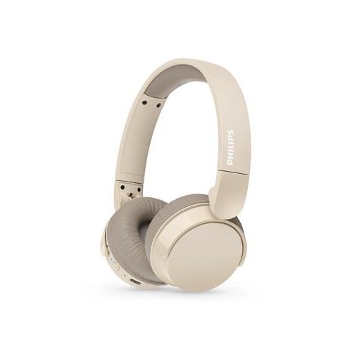Fejhallgató, vezeték nélküli, Bluetooth 5.3, PHILIPS "TAH3209", bézs