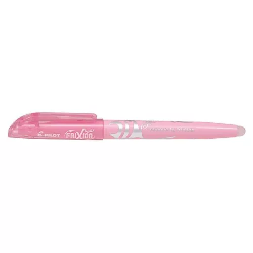 Szövegkiemelő, 1-3,3 mm, törölhető, PILOT "Frixion Light Soft", pasztell rózsaszín