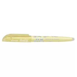   Szövegkiemelő, 1-3,3 mm, törölhető, PILOT "Frixion Light Soft", pasztellsárga