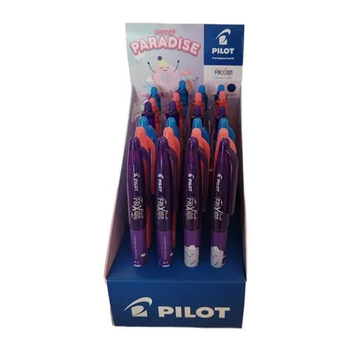 Rollertoll display, 0,35 mm, törölhető, PILOT "Frixion Ball Fancy", "Frixion Clicker Fancy", vegyes