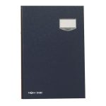 Aláírókönyv, A4, 20 rekeszes, karton, PAGNA, kék