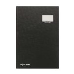 Aláírókönyv, A4, 20 rekeszes, karton, PAGNA, fekete