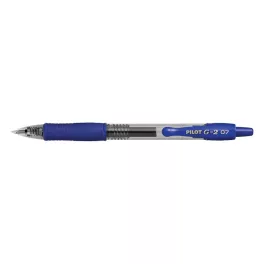  Zseléstoll, 0,32 mm, nyomógombos, PILOT "G-2", kék