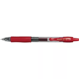   Zseléstoll, 0,32 mm, nyomógombos, PILOT "G-2", piros