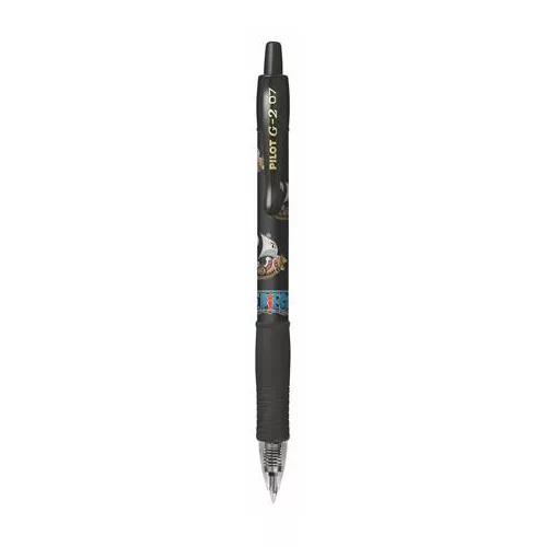 Zseléstoll, 0,32 mm, nyomógombos, PILOT "G-2 One Piece", fekete