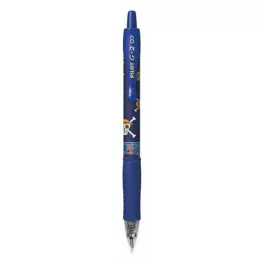   Zseléstoll, 0,32 mm, nyomógombos, PILOT "G-2 One Piece", kék