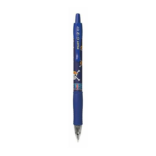 Zseléstoll, 0,32 mm, nyomógombos, PILOT "G-2 One Piece", kék