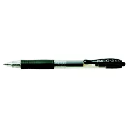   Zseléstoll, 0,25 mm, nyomógombos, PILOT "G-2", fekete