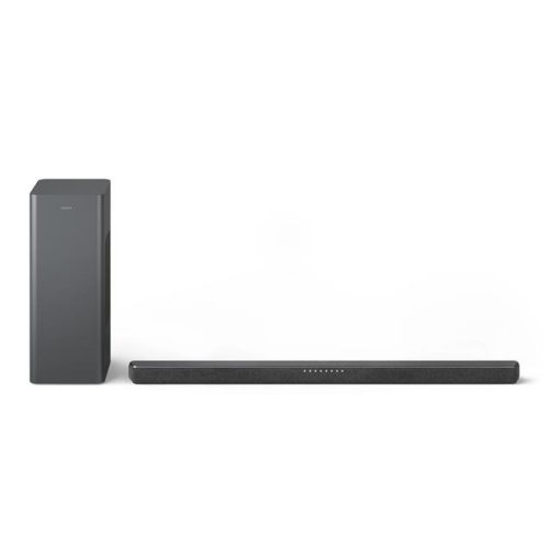 Hangszóró, vezeték nélküli mélynyomóval, PHILIPS "TAB6309", sötétszürke