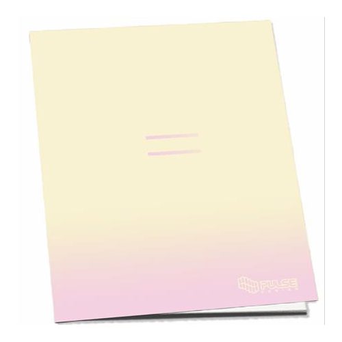 Füzet, tűzött, A5, vonalas, 52 lap, PULSE "Pastel Colourss"