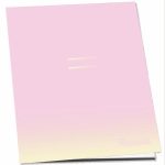 Füzet, tűzött, A5, vonalas, 52 lap, PULSE "Pastel Colourss"