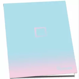   Füzet, tűzött, A5, kockás, 52 lap, PULSE "Pastel Colours"