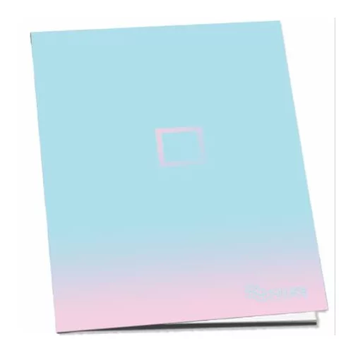 Füzet, tűzött, A5, kockás, 52 lap, PULSE "Pastel Colours"