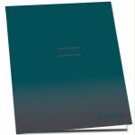 Füzet, tűzött, A5, vonalas, 52 lap, PULSE "Dark Colours"