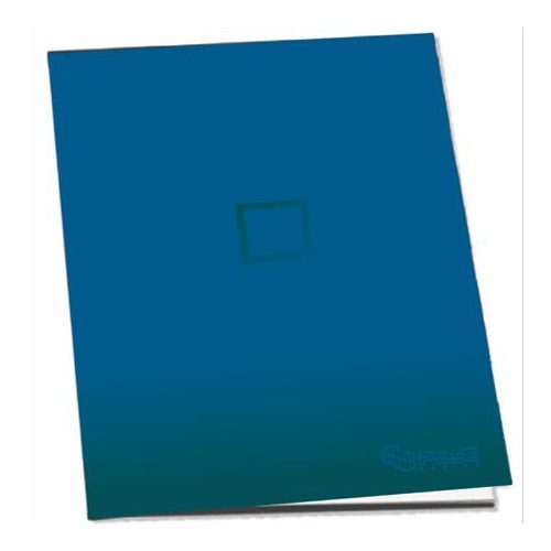 Füzet, tűzött, A5, kockás, 52 lap, PULSE "Dark Colours"