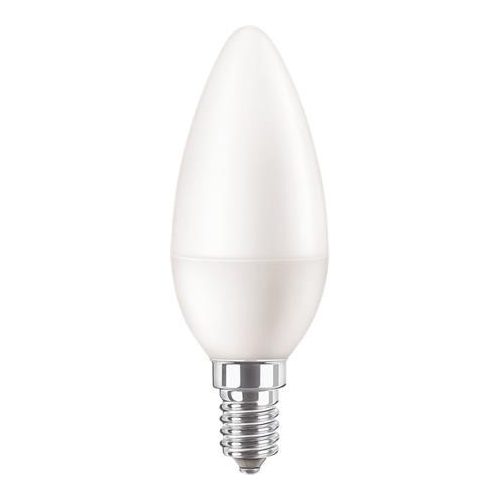 LED izzó, E14, gyertya, B38, 7W, 806lm, 2700K, PHILIPS "CorePro"