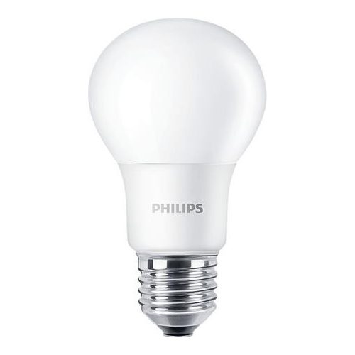 LED izzó, E27, gömb, A60, 5W, 470lm, 3000K, PHILIPS "CorePro"