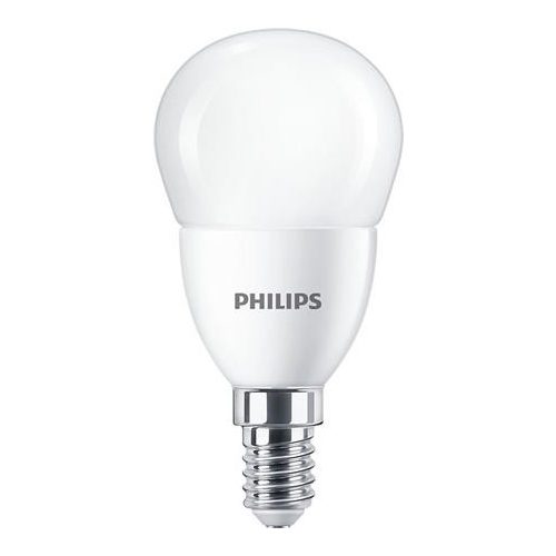 LED izzó, E14, kisgömb, P48, 7W, 806lm, 2700K, PHILIPS "CorePro"