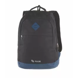   Hátizsák, notebook tartóval, PULSE "Bicolor", fekete-kék
