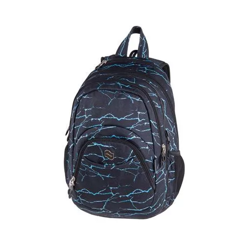 Hátizsák, 2in1, notebook tartóval és audió csatlakozóval, PULSE "Teens Blue Lava"