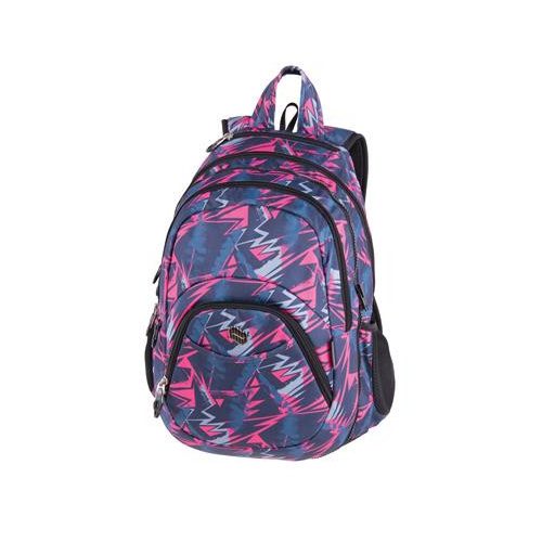 Hátizsák, 2in1, notebook tartóval és audió csatlakozóval, PULSE "Teens Pink Ice"