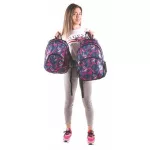 Hátizsák, 2in1, notebook tartóval és audió csatlakozóval, PULSE "Teens Pink Ice"