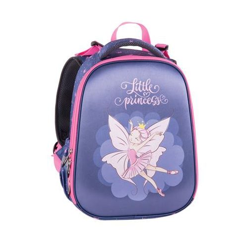 Hátizsák, anatómiai, PULSE "Anatomic Cube Fairy Princess", szürke-rózsaszín