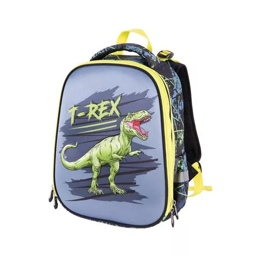 Hátizsák, anatómiai, PULSE "Anatomic Cube T-Rex", fekete-zöld