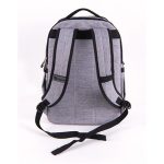 Hátizsák, notebook tartóval, PULSE "Oxford", világos szürke