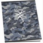 Füzet, tűzött, A4, vonalas, 52 lap, PULSE "Boys"