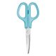 Olló, általános, balkezes, 17,5 cm, PLUS "Fitcut Curve", világoskék