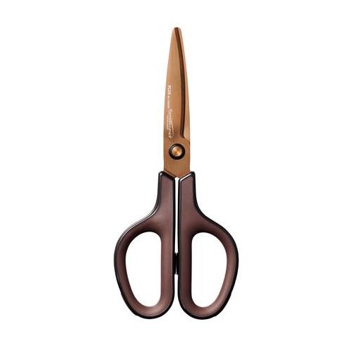 Olló, általános, 17,5 cm, PLUS "Fitcut Curve Premium", bronz