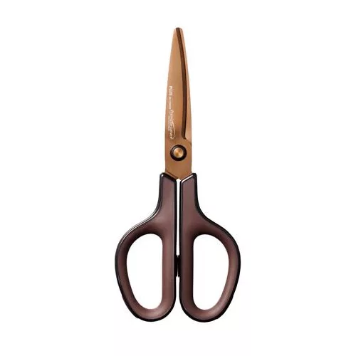 Olló, általános, 17,5 cm, PLUS "Fitcut Curve Premium", bronz