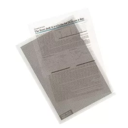 Genotherm, "L", adatvédelmi, A4, PP, PLUS, fehér