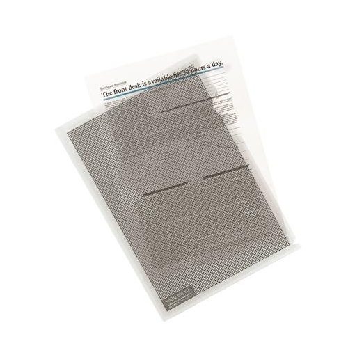 Genotherm, "L", adatvédelmi, A4, PP, PLUS, fehér