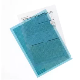 Genotherm, "L", adatvédelmi, A4, PP, PLUS, kék