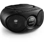 Rádió, CD-lejátszóval, PHILIPS "AZ215", fekete