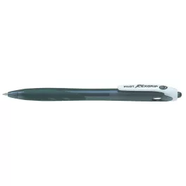   Golyóstoll, 0,27 mm, nyomógombos, PILOT "Rexgrip", fekete