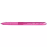 Golyóstoll, 0,22 mm, nyomógombos, PILOT "Super Grip G", rózsaszín
