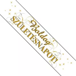 Vállszalag,"Boldog Születésnapot" elegáns