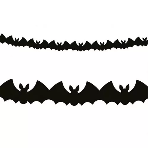 Girland, "Halloween", 3 m, denevér