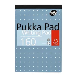  Jegyzetfüzet, A5, vonalas, 80 lap, PUKKA PAD "Metallic Writing Book", vegyes színek