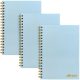 Spirálfüzet, B5, vonalas, 80 lap, FSC, PUKKA PAD "Carpe Diem", égszínkék