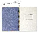 Spirálfüzet, B5, vonalas, 80 lap, FSC, PUKKA PAD "Carpe Diem", toll minta