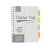 Spirálfüzet, B5, PUKKA PAD "Study book", szürke