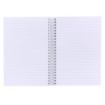 Spirálfüzet, A5, vonalas, 100 lap, PUKKA PAD "Haze Jotta", vegyes szín