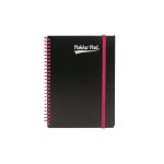 Spirálfüzet, A5, vonalas, 100 lap, PUKKA PAD, "Neon notepad"