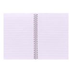 Spirálfüzet, A5, vonalas, 80 lap, PUKKA PAD "Unipad Essentials Jotta", vegyes