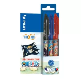   Rollertoll, 0,35 mm, nyomógombos, PILOT "Frixion Ball One Piece", 3 különböző szín